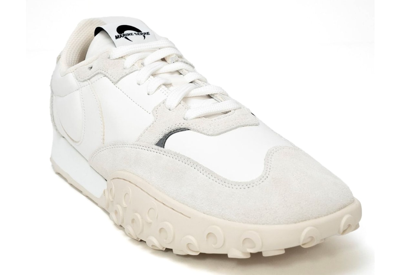 marine serre sneakers black white shoes moon trainer