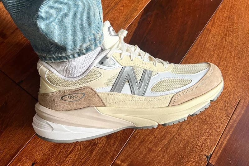 The New Balance 990v6 Lands in Cream-Colored Hues