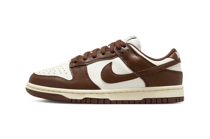 nike dunk low cacao sneaker brown white 