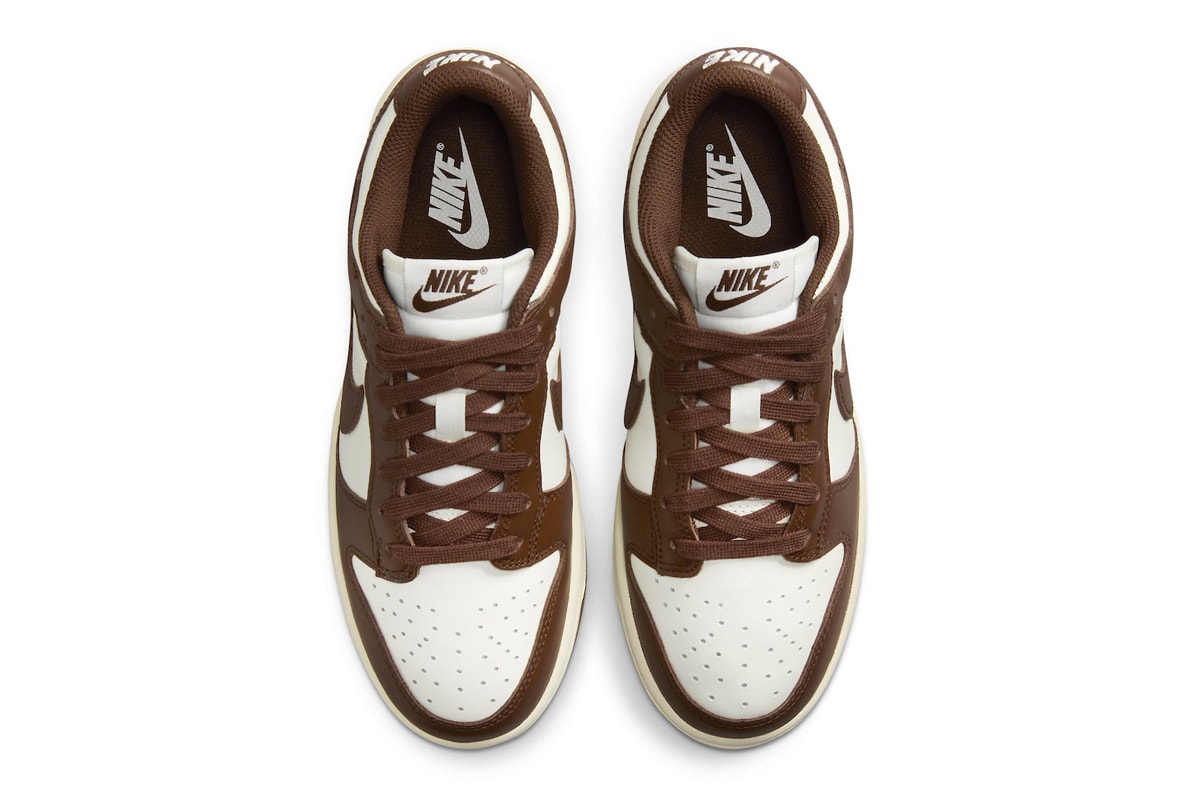 nike dunk low cacao sneaker brown white 