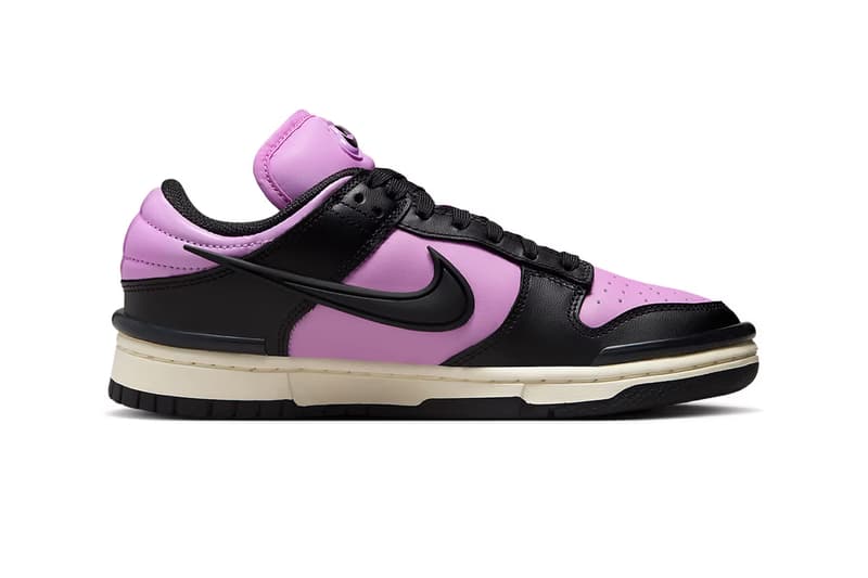 nike dunk low twist sneaker fuchsia color purple black