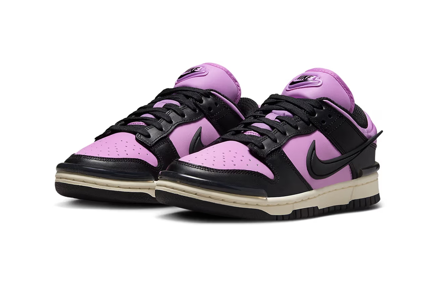 nike dunk low twist sneaker fuchsia color purple black