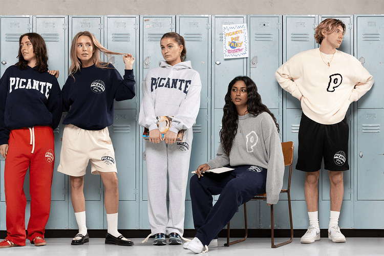 PICANTE Channels Collegecore and Vintage Varsity With New "Alumni" Collection