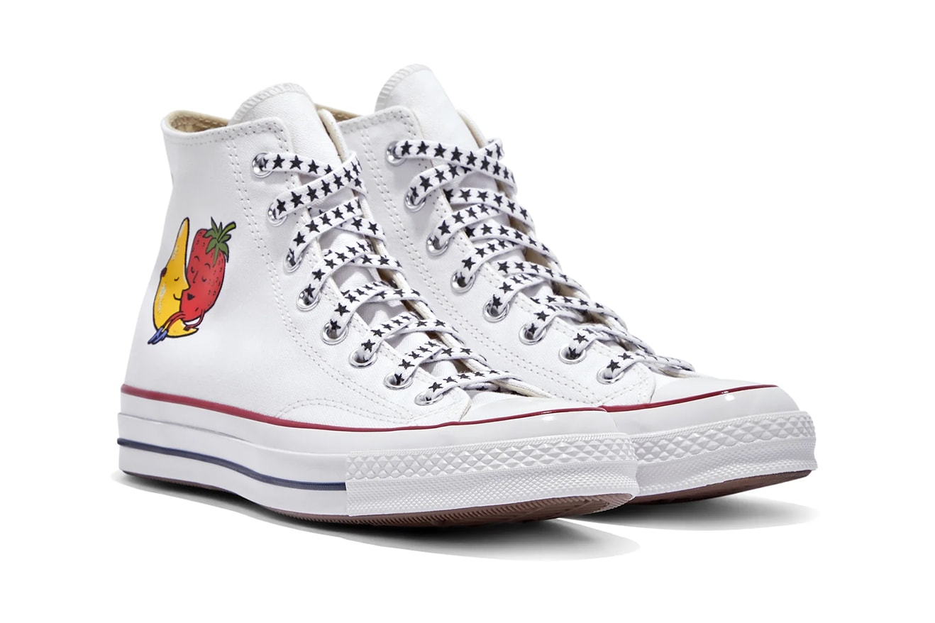 sky high farm workwear converse chuck 70 white sneakers footwear collaboration 