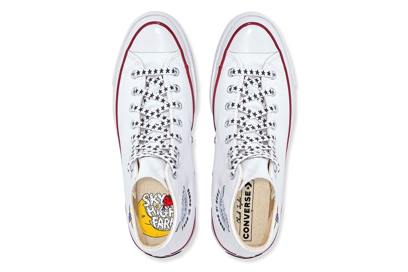 sky high farm workwear converse chuck 70 white sneakers footwear collaboration