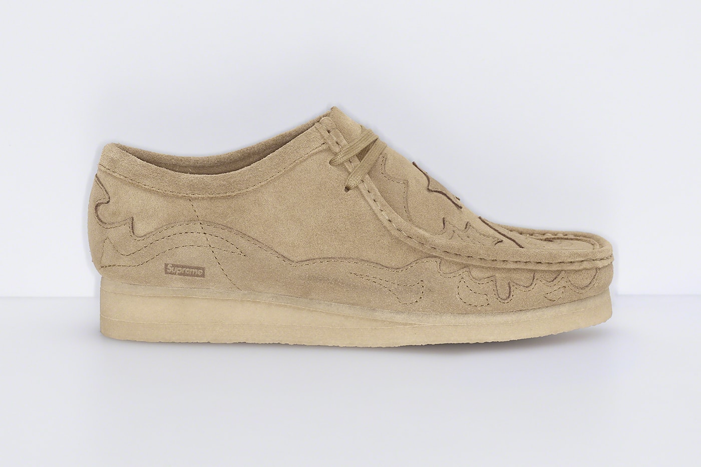 clarks supreme wallabees collaboration shoes suede