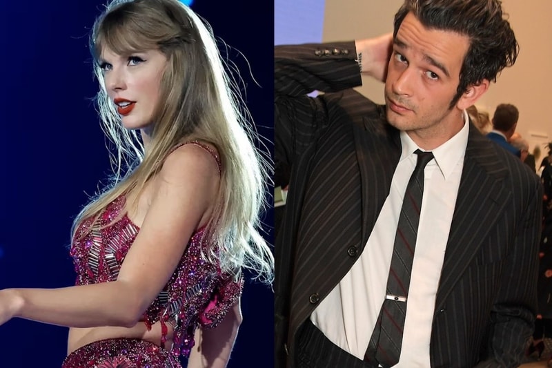 taylor swift the 1975 band matty healty dating couple celebs music report 