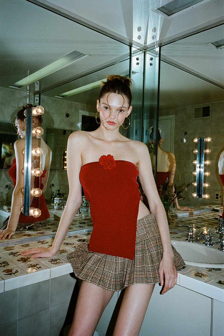 With Jéan Louloúdi Collection emily ratajkowski tops corsets skirts dresses 