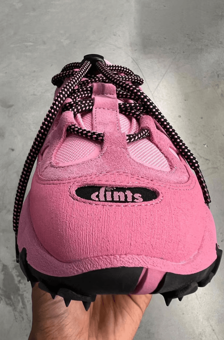 clints manchester streetwear sneakers pink shoe trainers