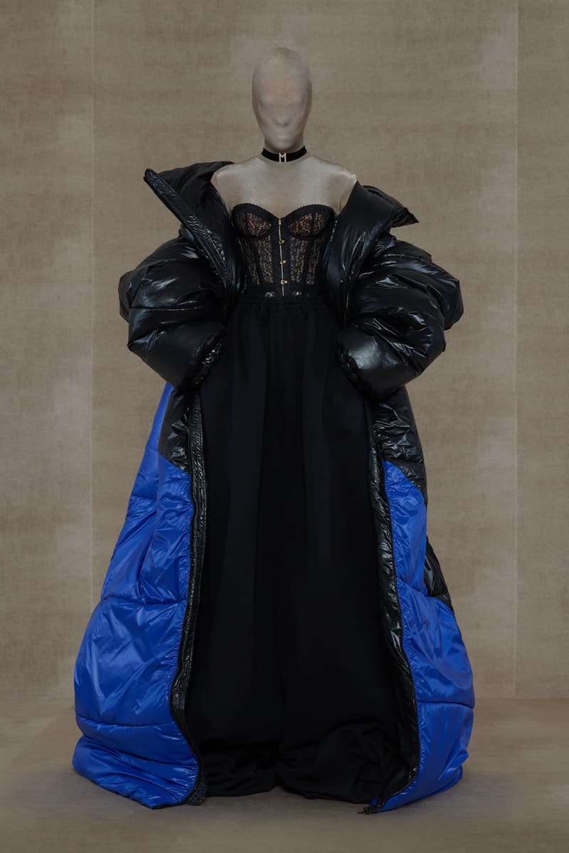 vetements spring summer couture collection evening gowns bomber jackets streetwear