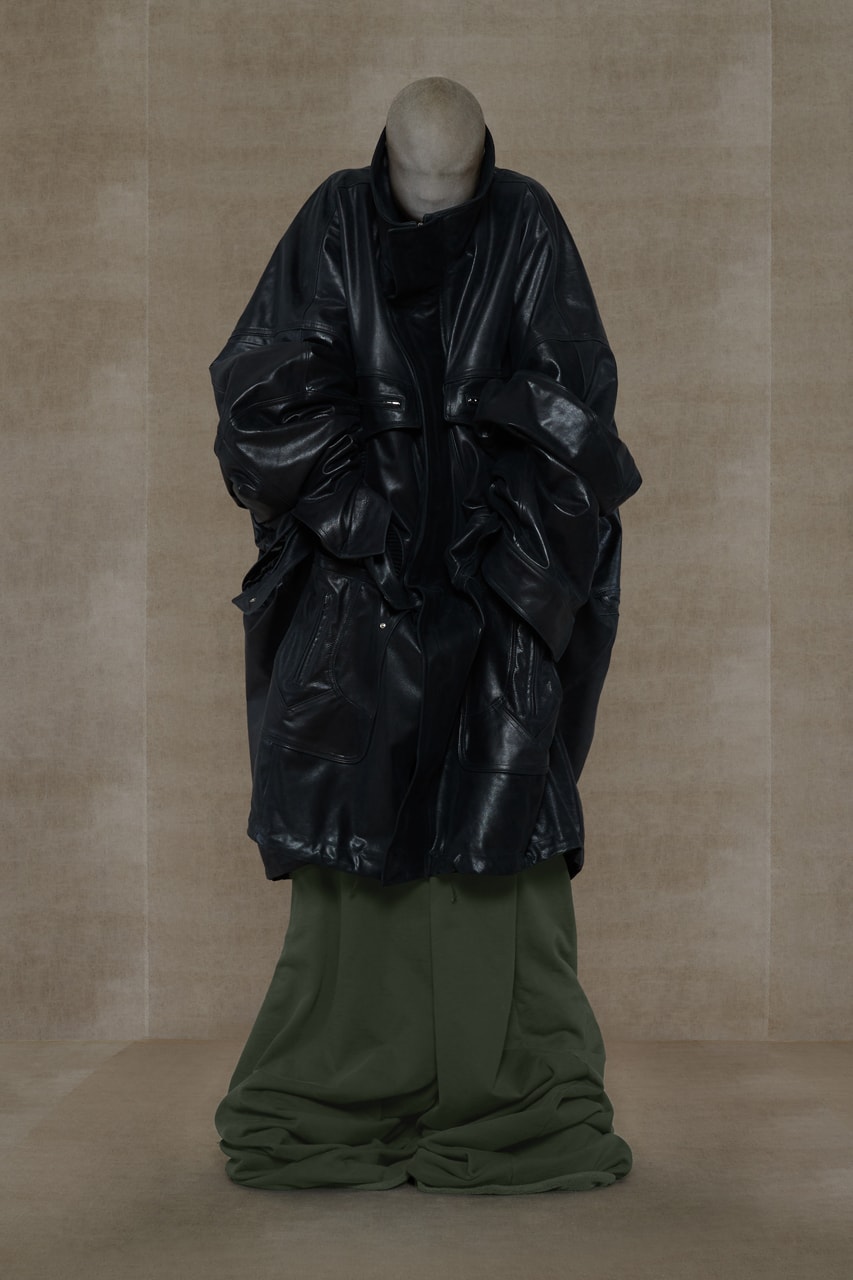 vetements spring summer couture collection evening gowns bomber jackets streetwear