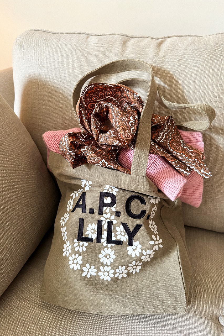a.p.c. lily interaction 19 collection campaign details