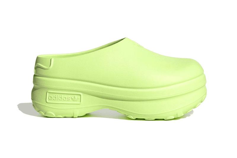 adidas stan smith mules neon pink lime green beige black shoes