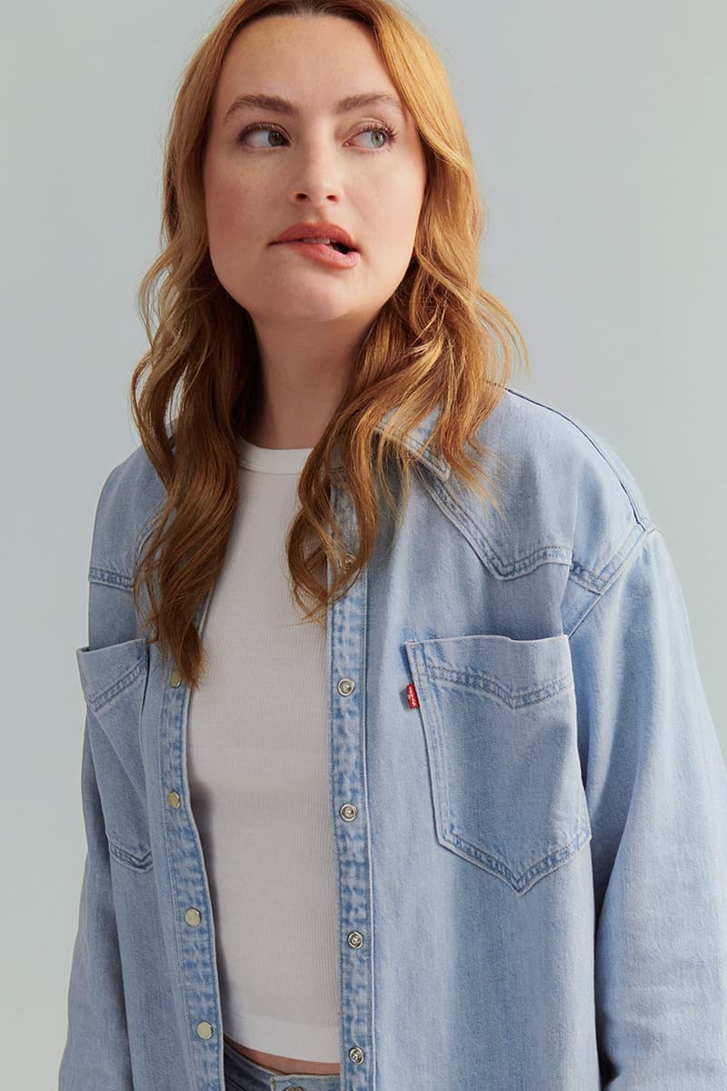 levi's amelia dimoldenberg denim summer jeans shirts