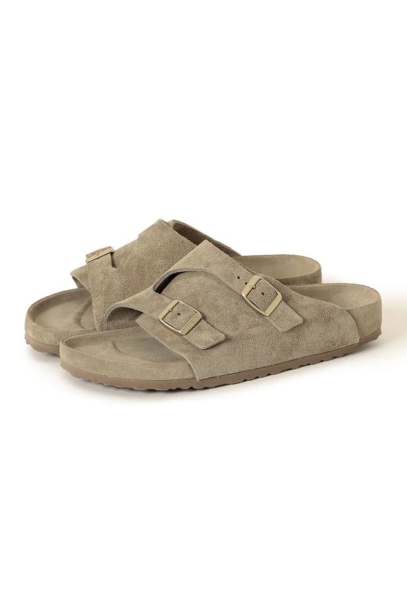 birkenstock beams zurich sandals taupe colorway footwear collaborations