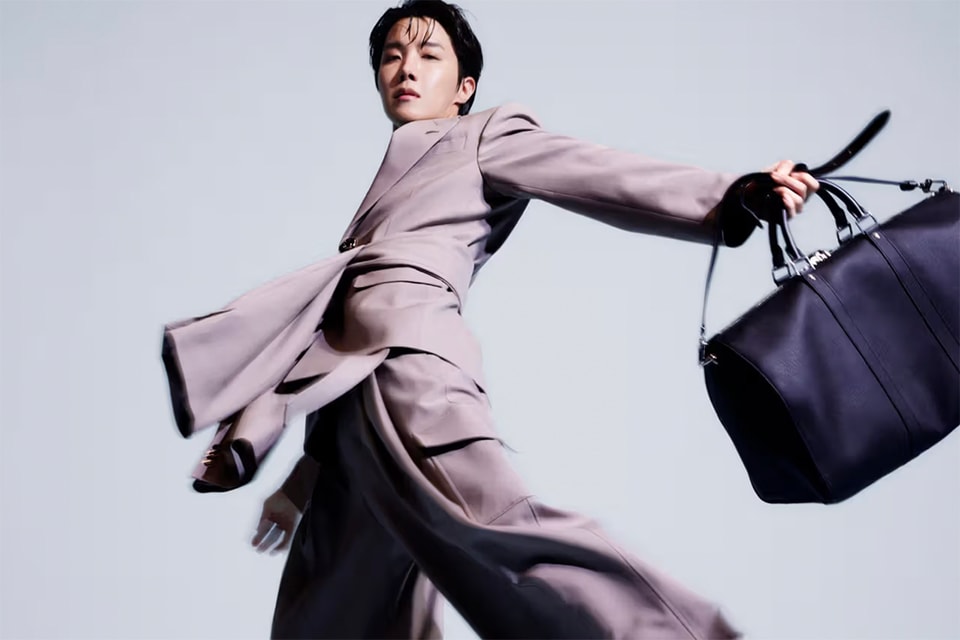 J-Hope appears in his first Louis Vuitton Keepall campaign