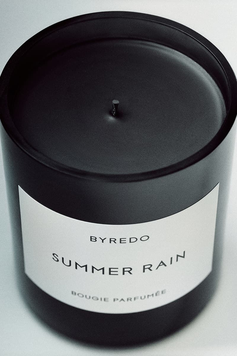 Byredo Summer Rain Candle Release Price Info