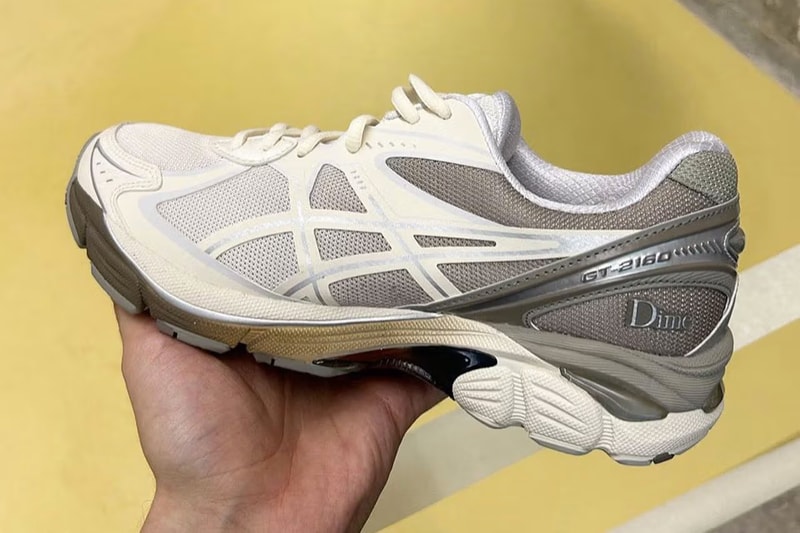 dime asics gt-2160 sneakers collaboration paris fashion week footwear