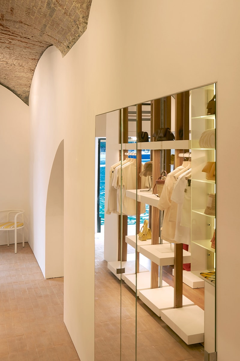 jacquemus portofino italy green shop pop up store collection