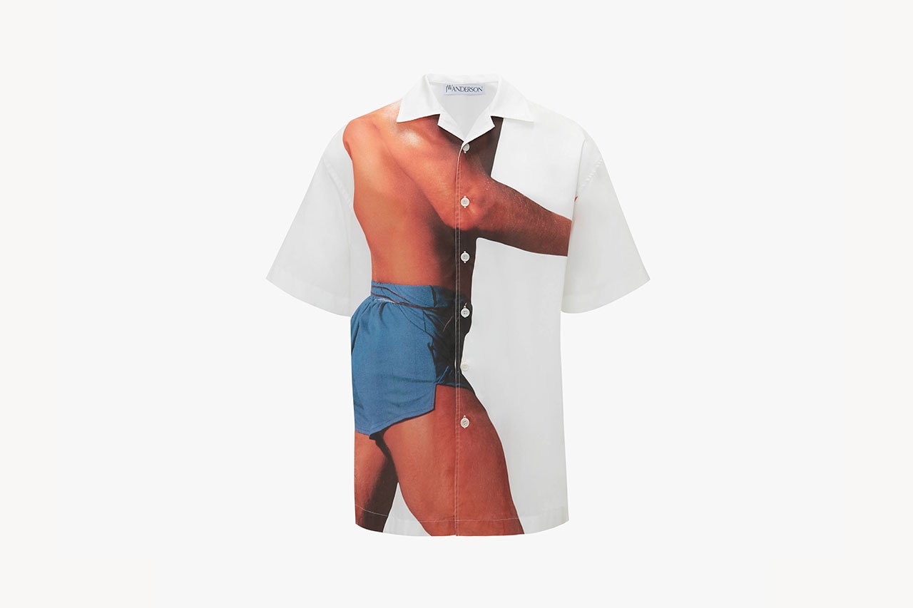 jw anderson men bodies t-shirts keyrings caps accessories male