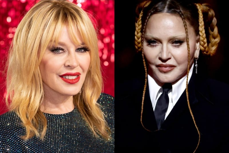 Kylie Minogue Teases a Collaboration with Madonna