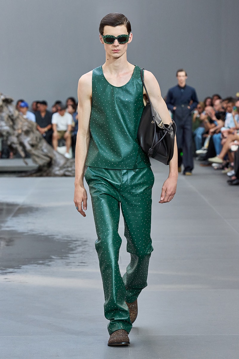 Loewe SS24 Proportions Are Redefined With Ultra-High Waist Pants And  Accentuated Busts 