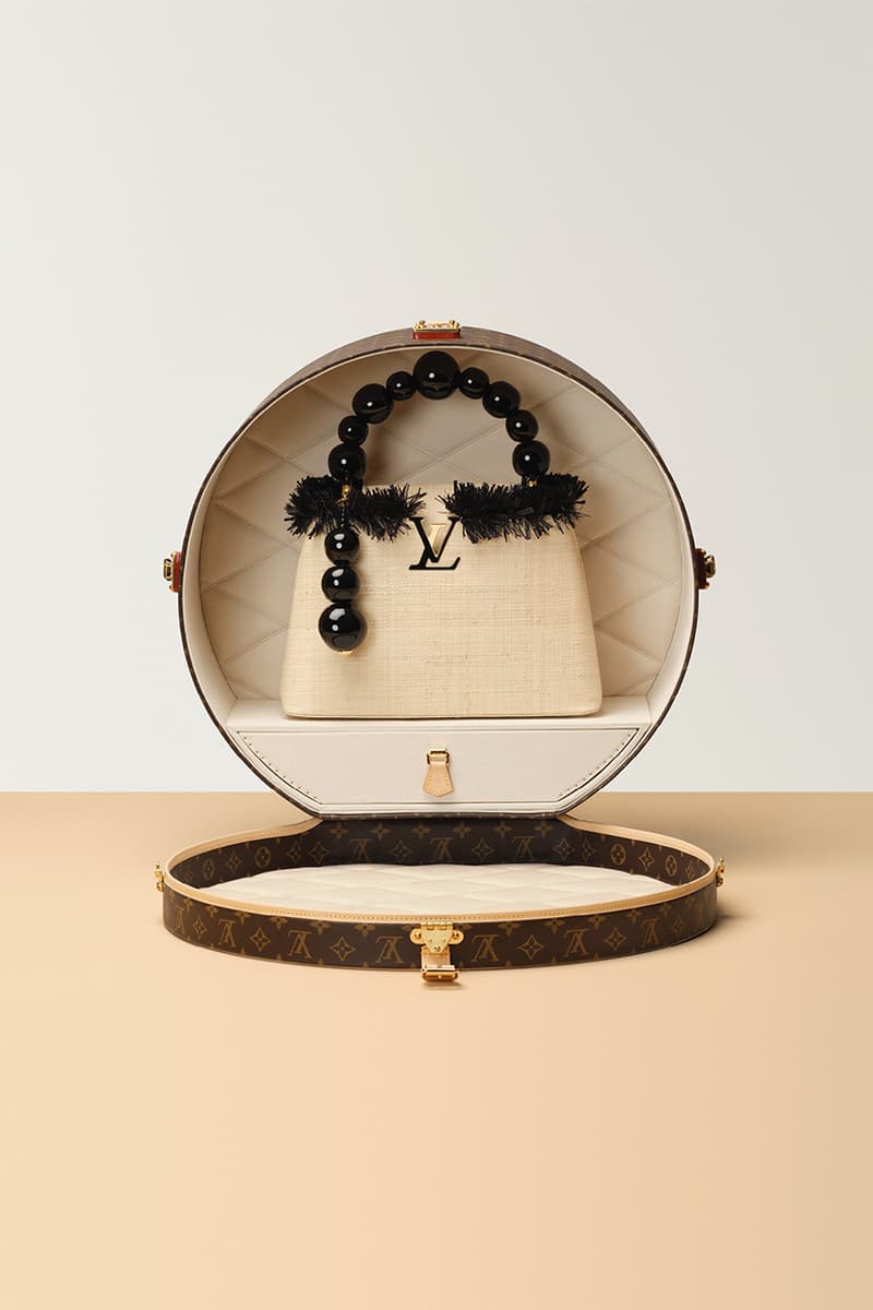 louis vuitton sothebys special charity auction remade artycapucines bags details