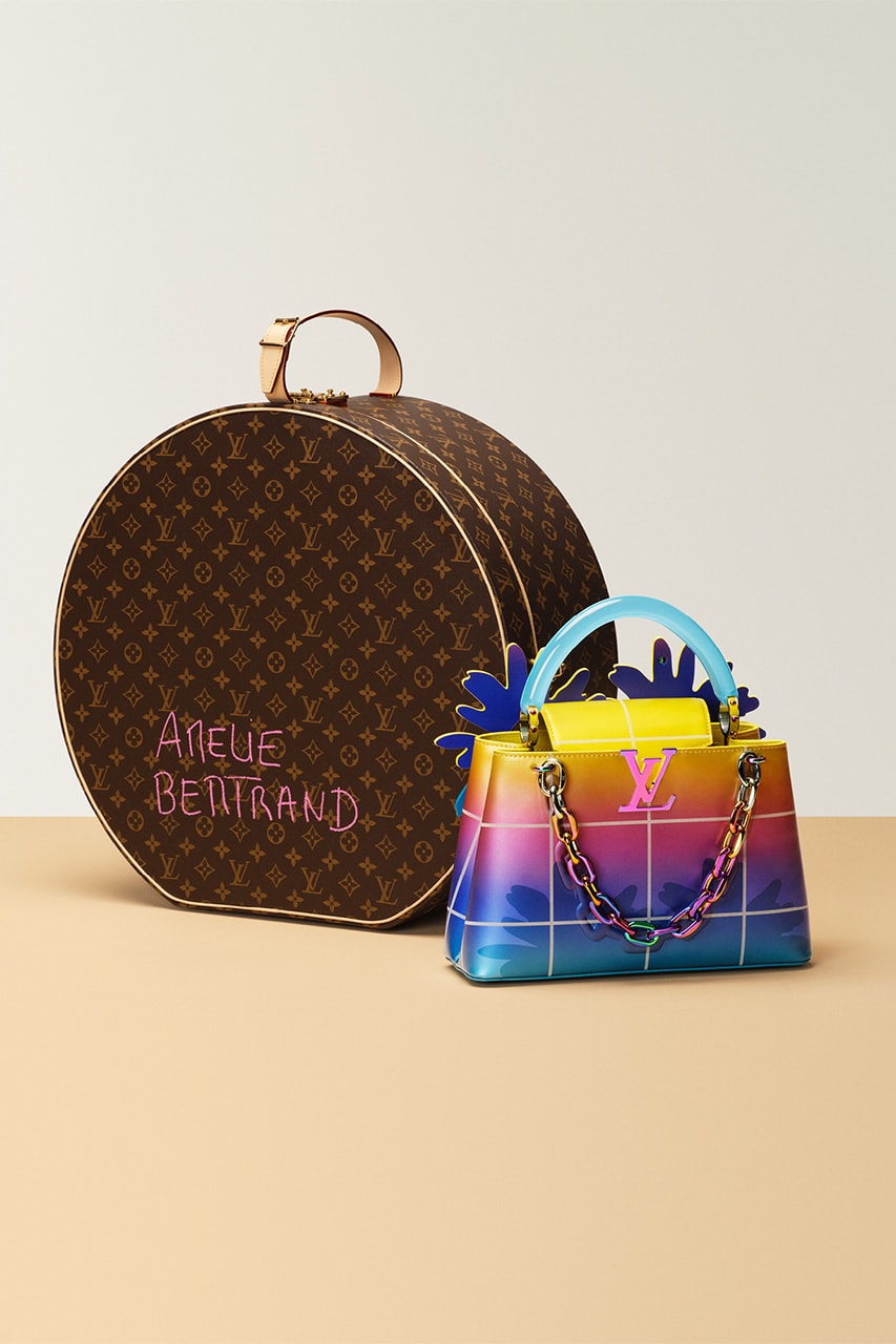 louis vuitton sothebys special charity auction remade artycapucines bags details