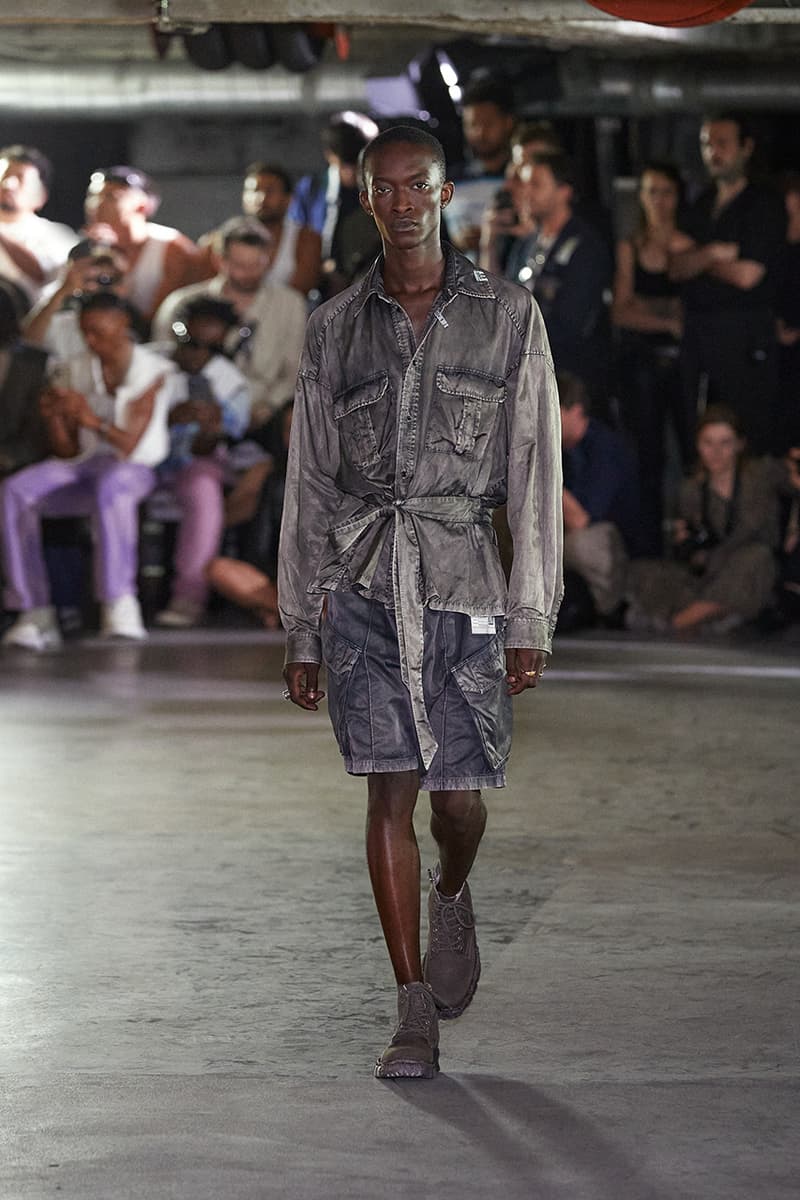 maison mihara yasuhiro spring/summer 2024 runway lo-fi music lookbooks paris fashion week 