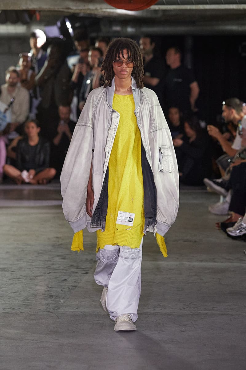 maison mihara yasuhiro spring/summer 2024 runway lo-fi music lookbooks paris fashion week 