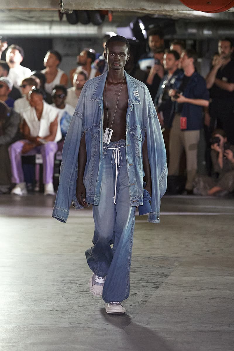 maison mihara yasuhiro spring/summer 2024 runway lo-fi music lookbooks paris fashion week 