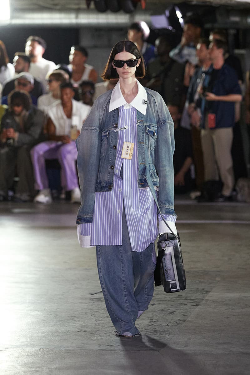 maison mihara yasuhiro spring/summer 2024 runway lo-fi music lookbooks paris fashion week 