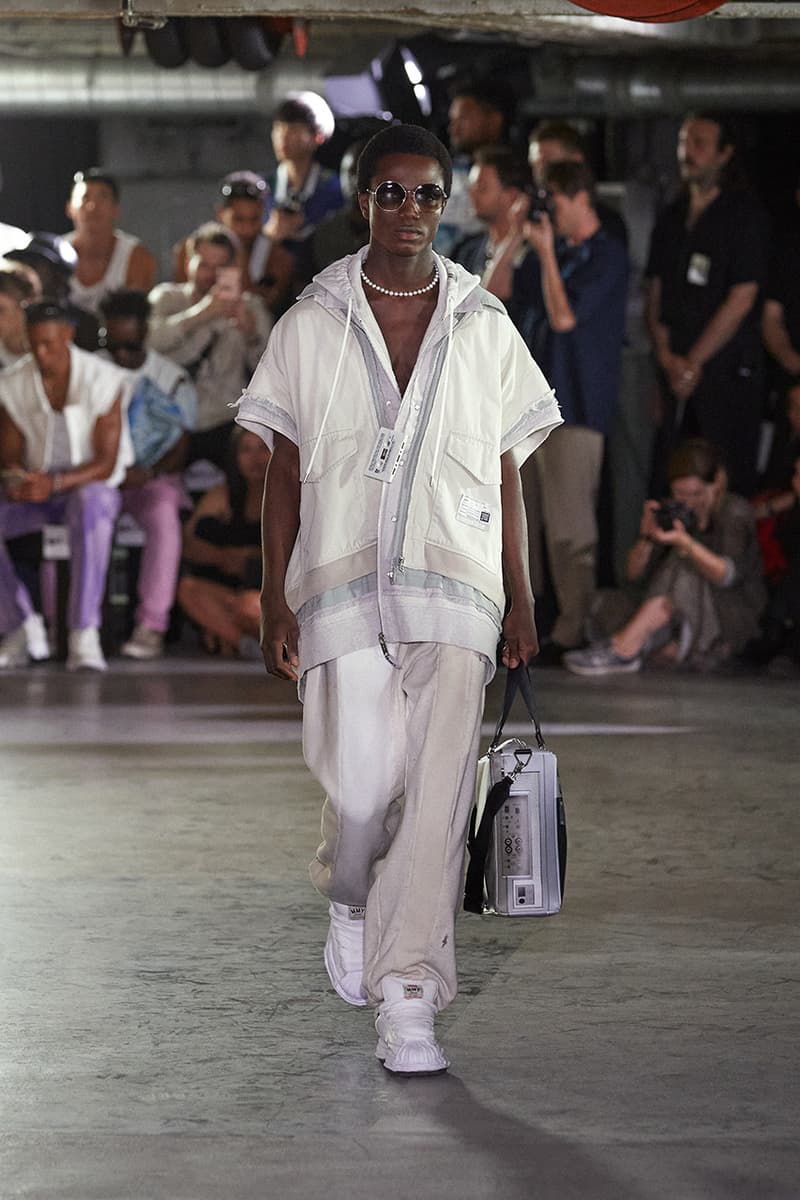 maison mihara yasuhiro spring/summer 2024 runway lo-fi music lookbooks paris fashion week 