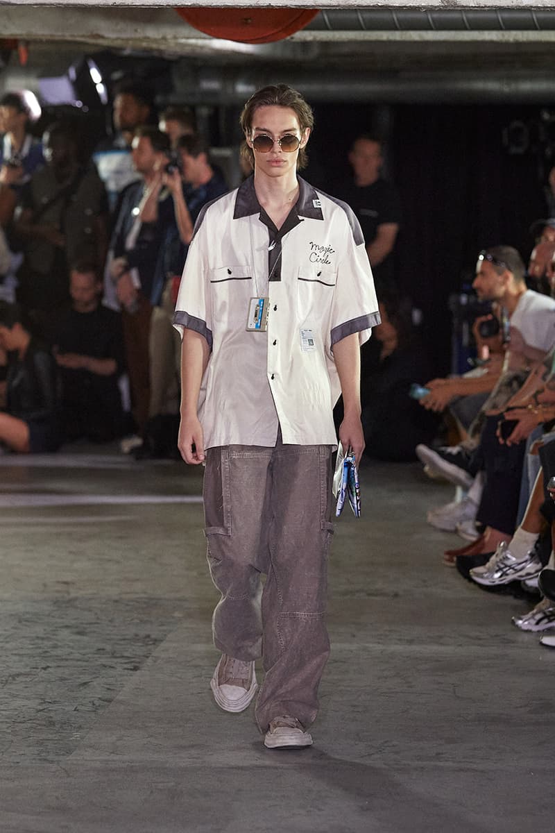 maison mihara yasuhiro spring/summer 2024 runway lo-fi music lookbooks paris fashion week 