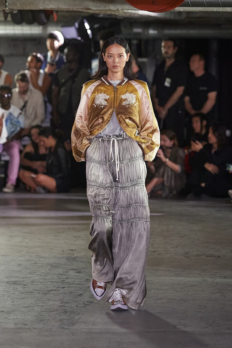 maison mihara yasuhiro spring/summer 2024 runway lo-fi music lookbooks paris fashion week 