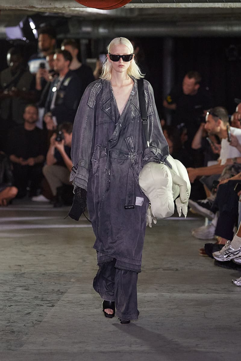 maison mihara yasuhiro spring/summer 2024 runway lo-fi music lookbooks paris fashion week 