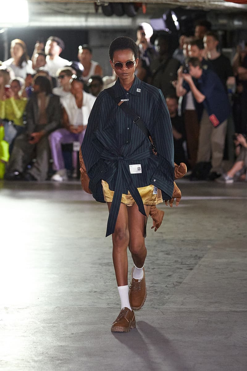 maison mihara yasuhiro spring/summer 2024 runway lo-fi music lookbooks paris fashion week 