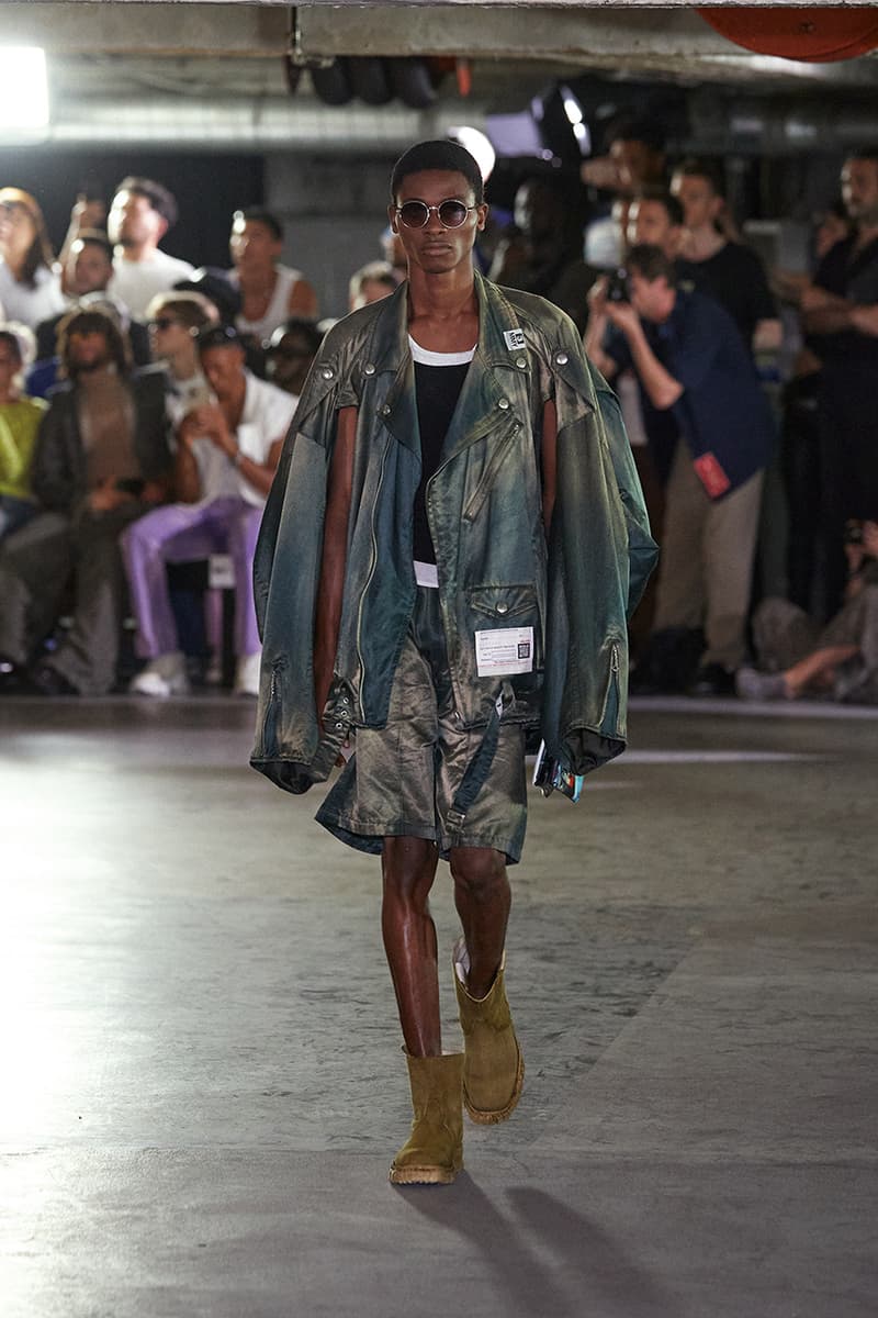 maison mihara yasuhiro spring/summer 2024 runway lo-fi music lookbooks paris fashion week 