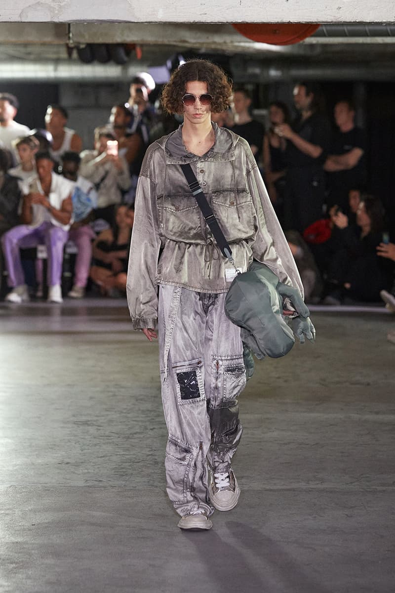 maison mihara yasuhiro spring/summer 2024 runway lo-fi music lookbooks paris fashion week 