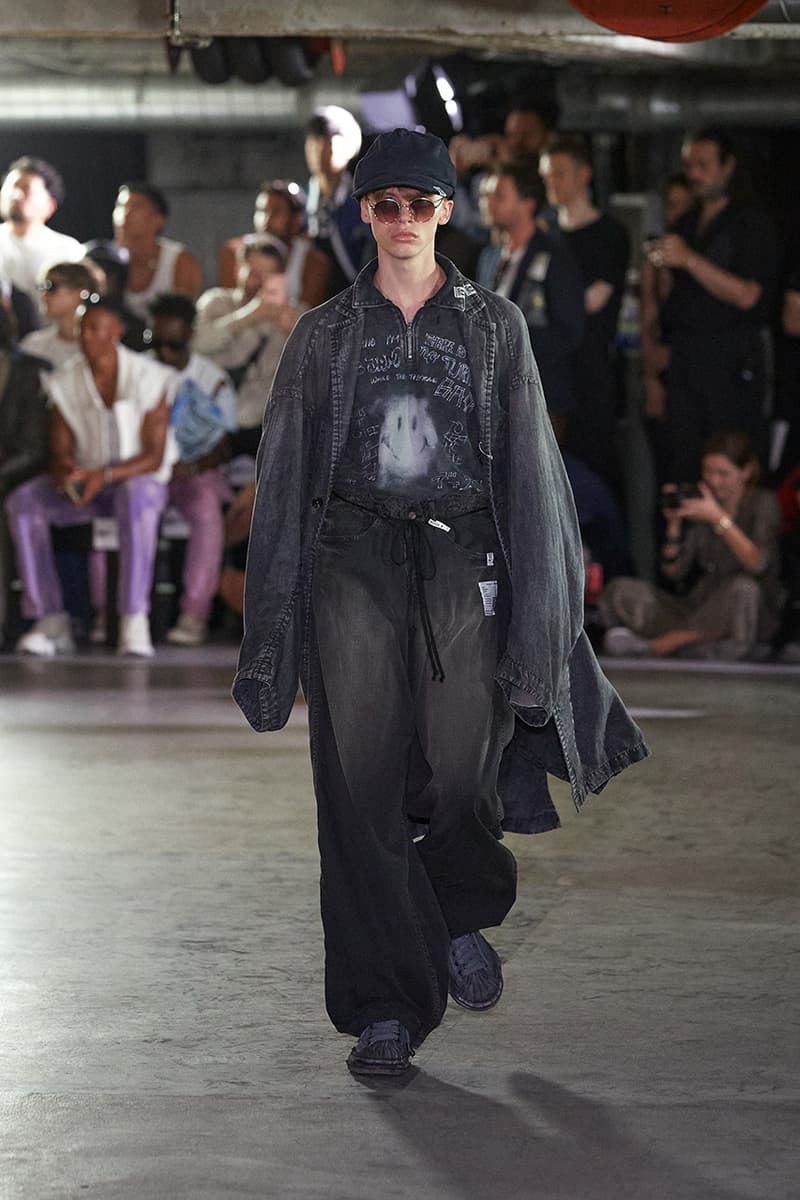 maison mihara yasuhiro spring/summer 2024 runway lo-fi music lookbooks paris fashion week 