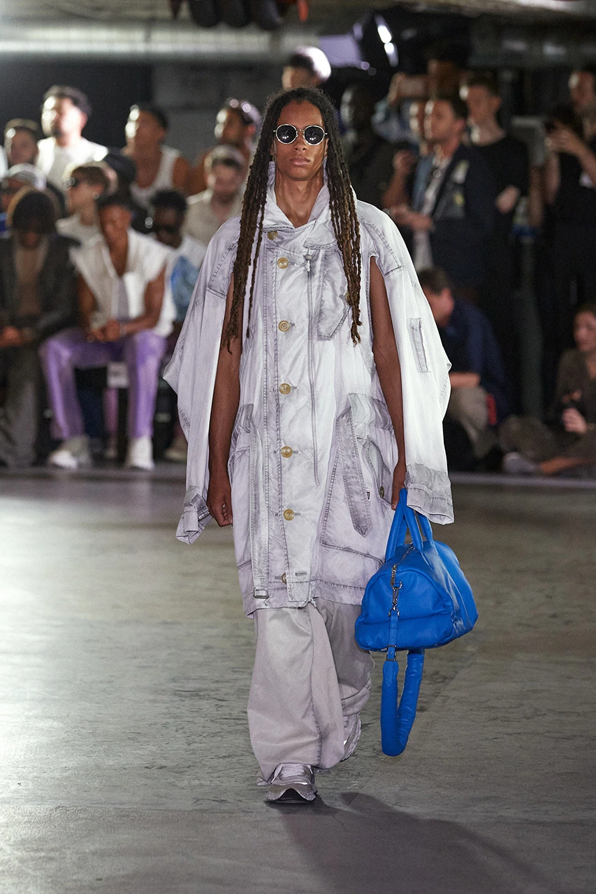 maison mihara yasuhiro spring/summer 2024 runway lo-fi music lookbooks paris fashion week 