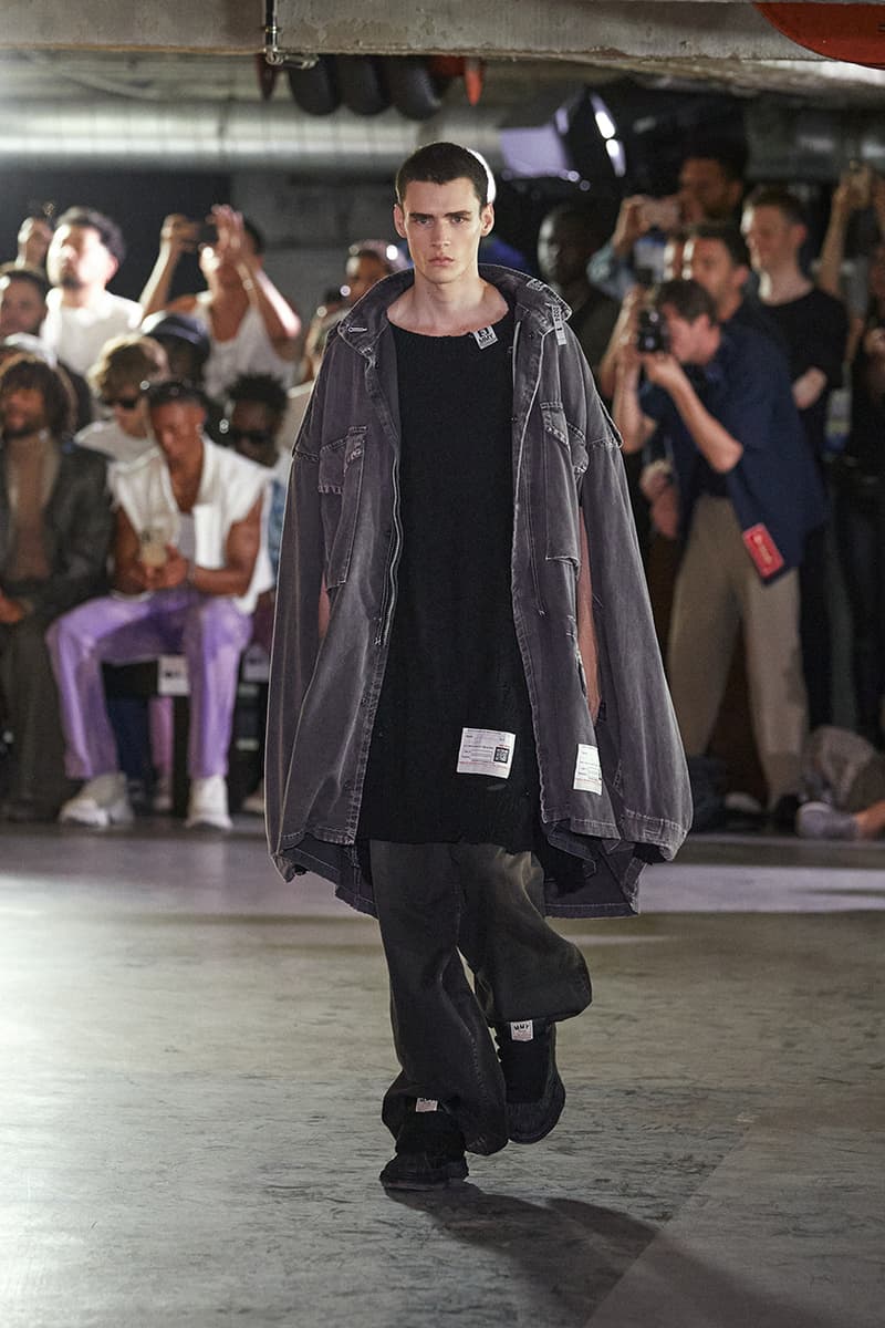 maison mihara yasuhiro spring/summer 2024 runway lo-fi music lookbooks paris fashion week 