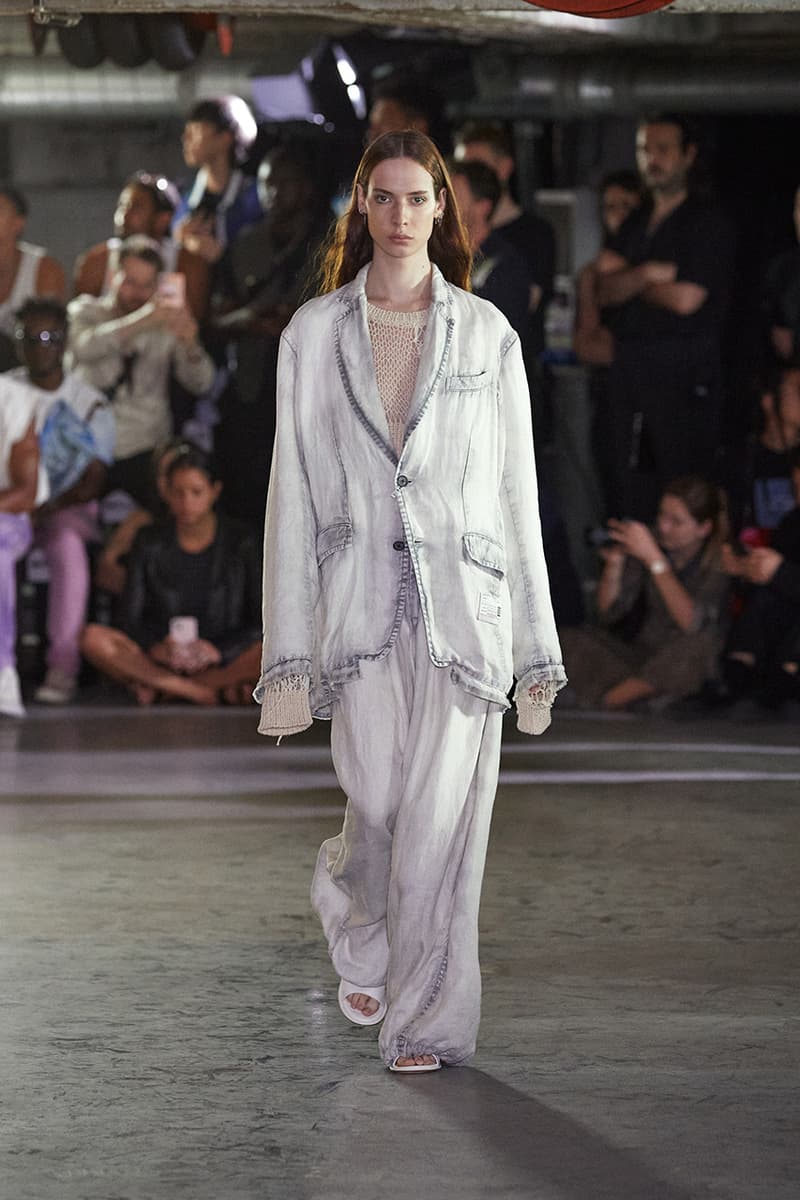 maison mihara yasuhiro spring/summer 2024 runway lo-fi music lookbooks paris fashion week 