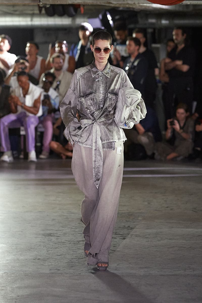 maison mihara yasuhiro spring/summer 2024 runway lo-fi music lookbooks paris fashion week 