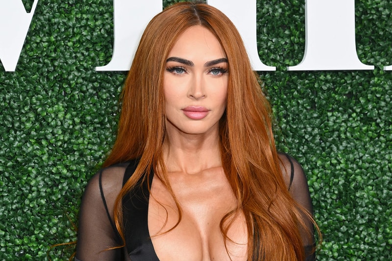 Megan Fox Red Nail Polish Summer Manicure Trends London