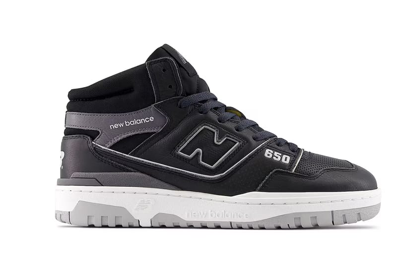 New Balance 650 Goes 'Back To the Future' With "Black/Grey" Colorway