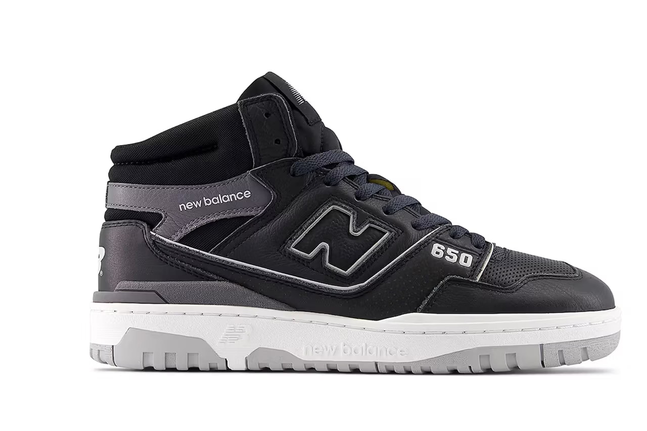 new balance 650 "black/grey" BB650RVB sneakers footwear release information price where to buy 