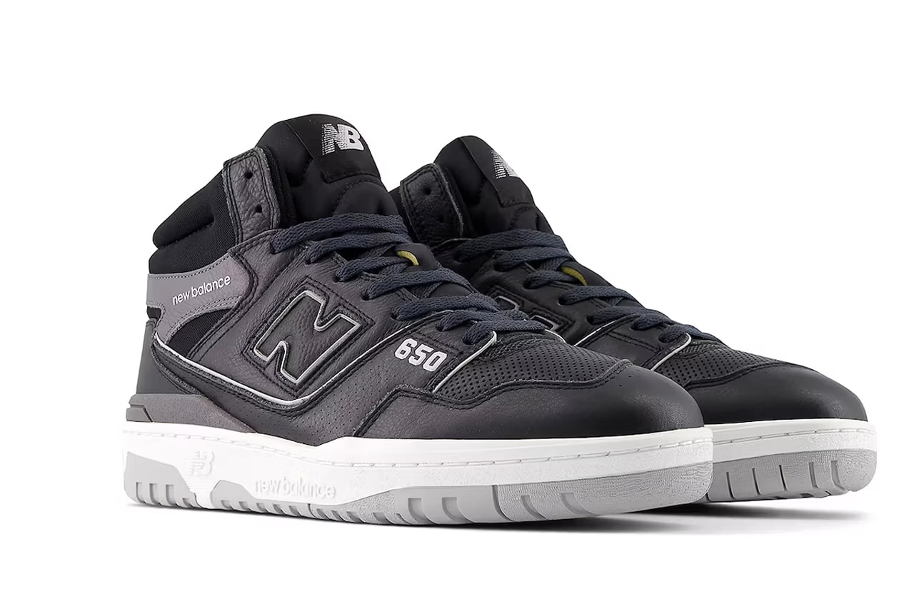 new balance 650 "black/grey" BB650RVB sneakers footwear release information price where to buy 