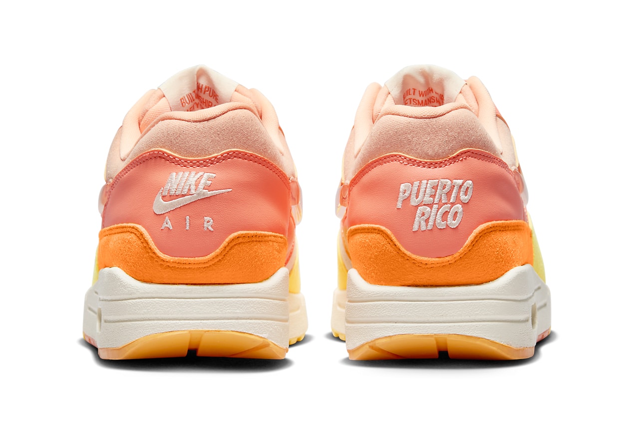 nike air max puerto rico orange frost sneaker trainer