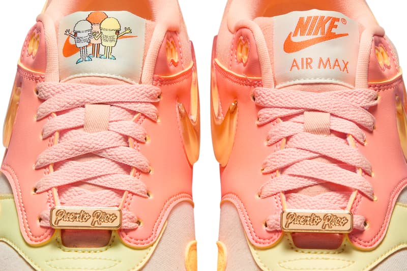 nike air max puerto rico orange frost sneaker trainer